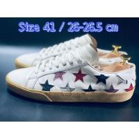 ราคา Saint Laurent Paris SLPO6 STAR SNEAKER (13735011385)