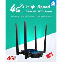 ราคา 4G Wifi Router 300Mbps Industrial Wifi Router 4 Dtachble Antenna SMA Port No.140724 (765729619)