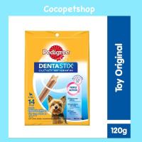 ราคา พร้อมส่ง !!PEDIGREE เพดดิกรี เดนต้าสติก สำหรับสุนัขพันธุ์ตุ๊กตา, 120 ก. ขนมขัดฟันสำหรับสุนัขโตเต็มวัย ขนมสุนัข (21492745927)