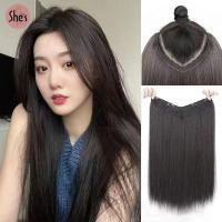 ราคา ลอนวอลลุ่ม วิกผมตรงสั้น วิกผมยาว สีน้ำตาล สีดำ วิกผมชิ้นเดียวที่มอง แฮร์พีชผมสังเคราะห์สีด ําสีเทา (28662689105)