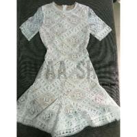 ราคา งานป้าย Orange juice มือสอง(s)เดรสสีขาว ฉลุลายลูกไม้ สวยเรียบดูดีมั่กๆ ! (7329541899)