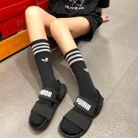 ราคา Adidas Originals ถุงเท้ากีฬา แบบยาว (4068416486)