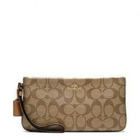 ราคา COACH กระเป๋าคล้องมือไซส์L ของแท้ ของใหม่ (53837175)