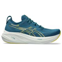 ราคา ASICS : GEL-NIMBUS 26 MEN RUNNING ผู้ชาย รองเท้าวิ่ง ของแท้ EVENING TEAL/LIGHT MUSTARD (27953143840)