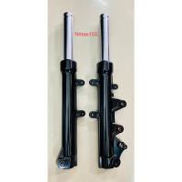 ราคา โช๊คหน้าเดิม Nmax155 พร้อมแกน สีดำ(ราคาขายต่อคู่) (18385817419)