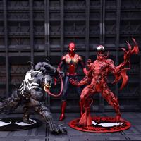 ราคา โมเดลฟิกเกอร์ Spiderman Venom Edward Brock Cletus Kasady Massacre Marvel Avengers ของเล่นสําหรับเด็ก (18602796599)