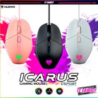 ราคา เมาส์เกมมิ่ง ไร้เสียงคลิก NUBWO ICARUS NM-93 Gaming Mouse ★★ประกันศูนย์ 1 ปี (20979486120)