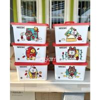 ราคา กล่องอเนกประสงค์ LINE FRIENDS ❤️ (13594356319)