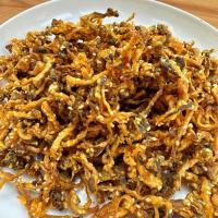 ราคา (เจ) เห็ดนางฟ้ากรอบ เห็ดนางฟ้าทอด กรอบ อร่อย สดใหม่ เจ (27300088332)