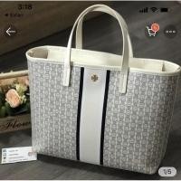 ราคา Used like new Tory Burch Gemini Link Small tote (6058265200)