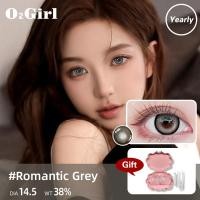 ราคา O2Girl คอนแทคเลนส์ Mini 2 ชิ้น 14.0 14.2 14.5 สีเทา สีน้ำตาล สีดำ สีน้ำเงิน สีม่วง มม. บิ๊กอายแว่นตาสายตาสั้นแต่งหน้าผลิตภัณฑ์ความงามเลนส์ (22132611948)