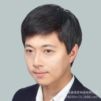 ราคา 【คำแนะนำ】วิกผมแท้ของผู้ชายวัยกลางคน ผมสั้น วิกผมวัยกลางคนและผู้สูงอายุ พ่อชาย หล่อ ทรงผมเหมือนจริง ผมจริง หมวกไหม (25177423929)