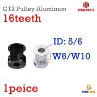 ราคา 3D Part GT2 Pulley Aluminum 16teeth bore5 W6 / W10 OD13 For timing belt 6mm / 10mm 3D Printer Part อะไหล่เครื่องพิมพ์ (6053827185)