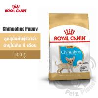 ราคา Royal Canin Chihuahua Puppy อาหารสำหรับลูกสุนัขพันธุ์ชิวาวา ช่วงหย่านม-8เดือน ขนาด500กรัม (1161971601)