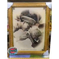 ราคา กรอบรูปทอง รัชกาลที่ 9 15x20นิ้ว ร.9 ร.10 ราชินี ร.10 ราชินี ร.9 หระพันปี กรอบรูปมงคล (6403481716)