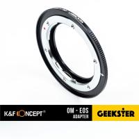 ราคา K&F เมาท์แปลง OM - EOS EF ( OM-EOS ) ( OM-EF Lens Adapter ) ( Olympus OM / CANON DSLR / KF ) (6681524829)