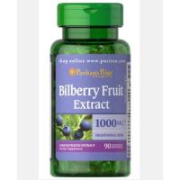 ราคา Bilberry Extract 1000 mg [ 90 เม็ด ] Puritan's Pride (7758614856)