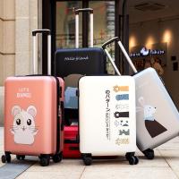 ราคา กระเป๋าเดินทาง กระเป๋าเดินทางล้อลาก 20/24 นิ้ว กระเป๋าเดินทางลายการ์ตูน โรงงานตั้งอยู่ที่ประเทศไทย ทนต่อการขีดข่วน สีสวย (25530520462)