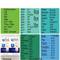 ราคา ฟิล์มกระจก 9.2H Samsung 2.5D iphone i4 i5 i6 i7 i8 8p 6p 7p ix xr xsmax i11 i11pro i11promax (6132788552)