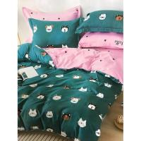 ราคา ชุดเครื่องนอนสีเขียวลายหัวสัตว์สวยงาม 6 ชิ้นครบชุดผ้านวมขนาด 6ฟุต ผ้าปูขนาด 6ฟุต 5ฟุต 3.5ฟุต เลือกลายได้เลย (2802371526)