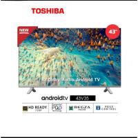 ราคา ใส่โค้ด[7KSVA8RU]รับcoins15%TOSHIBA Android TV 43 นิ้ว รุ่น 43V350KP (20020264199)