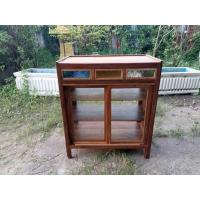 ราคา ตู้ก๋วยเตี๋ยวไม้สักเก่า100%ไม้ไม่หดไม่บิดปลวกไม่กิน (29004890588)