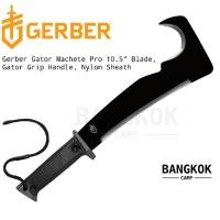 ราคา [GENUINE ]Gerber Gator Machete Pro 10.5" Blade, Gator Grip Handle, Nylon Sheath (8096116458)