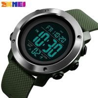 ราคา SKMEI 1416 นาฬิกาข้อมือดิจิตอล LED 50 เมตรกันน้ำสำหรับผู้ชาย (4232660359)