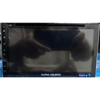 ราคา เครื่องเล่น Alpha coustic Android 10 ram 2/rom 16 สามารถเล่นแผ่น CD DVD WIFI ได้ มือสอง (12296386165)