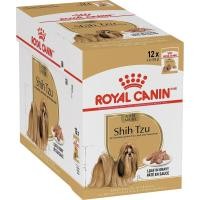 ราคา Royal Canin Shih Tzu Pouch 85g โรยัลคานิน อาหารเปียกสุนัข ชิสุ ขนาด 85 กรัม 12 ซอง (14575379409)