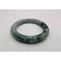 ราคา กำไลหยกพม่าเจไดต์ สีเขียวขาวเนื้อเทียน (3951596207)