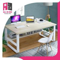 ราคา โต๊ะคอมพิวเตอร์ โต๊ะทำงาน ขนาดใหญ่ 60x100,60x120 cm ดีไซส์ทันสมัยเรียบหรู (7645312667)