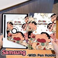 ราคา เคสฝาพับ Samsung Galaxy Tab S7 S8 S9 S10+ S7FE S9FE S9FE+ A8 A9 A9+ S8+ S7+ S9+ Galaxy Tab S6Lite A7Lite Cartoon pattern samsung case หมุน 360 องศา (27159127398)