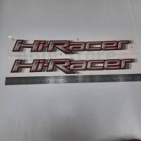 ราคา สติ๊กเกอร์ดั้งเดิมงานสกรีน Hi-Racer (สีเทาขอบแดง)สำหรับติดข้างท้ายรถกระบะ Mazda BT-50 PRO Hi-Racer ปี 2010 (24076620408)