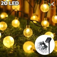 ราคา ไฟเส้นลูกแก้วโซล่าเซลล์ ไฟกระพริบโซล่า ยาว 7เมตร 20LED พลังงานแสงอาทิตย์ มี 2สี cheers9 (22408291354)