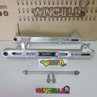 ราคา ZERN สวิงอาร์มย่น อามเชง เจาะ3รู + แกนล้อ + น็อต ทรงหนุ่ยเรสซิ่ง WAVE110i / DREAM SUPERCUB / WAVE125 ปลาวาฬ / WAVE125 ไฟเลี้ยวบังลม (17457907050)