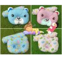 ราคา หมอนหลุมเด็ก+หมอนข้าง Attoon สกรีนลายหมีน้อยน่ารัก (1666016976)