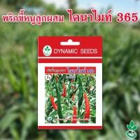 ราคา เมล็ดพันธุ์พริกขี้หนู ลูกผสม F1 ไดนาไมท์ 365 ตรา ใบไม้ ขนาด 20 กรัม 1 ซอง จาก ไดนามิคพันธุ์พืช (5230481839)