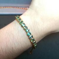 ราคา สร้อยข้อมือเขียวส่อง (1112830701)