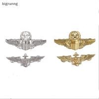 ราคา Bigrunng US Wings Military Command Master Aviator Metal Wings Badge Pin เข ็ มกลัด SG (27751166844)