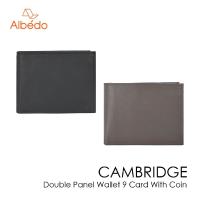 ราคา [Albedo] CAMBRIDGE DOUBLE PANEL WALLET 9 CARD WITH COIN กระเป๋าสตางค์/กระเป๋าใส่บัตร รุ่น CAMBRIDG (26513222434)
