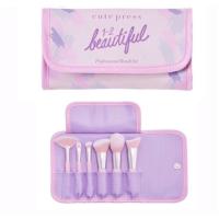 ราคา CUTE PRESS ชุดแปรงแต่งหน้า 1-2 BEAUTIFUL PROFESSIONAL BRUSH SET ( 6 ชิ้น ) พร้อมกระเป๋า (17925681346)
