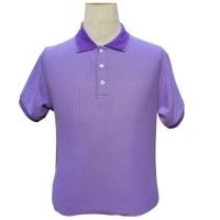 ราคา เสื้อโปโล สีม่วง ปกม่วงขลิบม่วงอ่อน (18486539840)