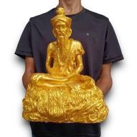 ราคา ฤาษีนารอด ทรงอินเดีย สีทอง กว้าง 7นิ้ว สูง 9นิ้ว (sumpatichami_ppk) (28709945999)