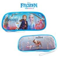 ราคา กระเป๋าดินสอ Disney รุ่น FRN-B002 ลาย Frozen เจ้าหญิงเอลซ่าและแอนนา (10902143749)