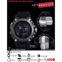 ราคา D-ziner ' สาย pu band โพลี่ยูรีเทน ' นาฬิกาข้อมือผู้ชาย ของ แท้ 100% dziner (46505687)