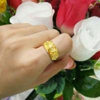 ราคา แหวนมังกร งานหุ้มทอง 5 ไมครอน (1022666858)