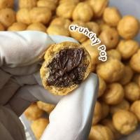 ราคา Crunchy Pop วานิลลาสอดไส้ดาร์กช็อกโกแลต ขนมช็อกโกแลต คริสปี้ช็อกโก้ crispy choco (21684206306)