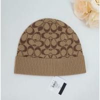 ราคา หมวกไหมพรม Coach SIGNATURE Knit Hats (24284916031)