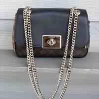 ราคา Coach Cassidy Crossbody กระเป๋าสะพายข้างลายซี สายโซ่ (5600744109)